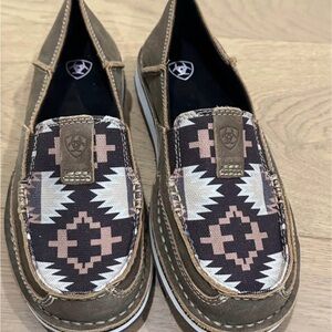 Ariat Women’s Brown and Black Slip-On Shoes